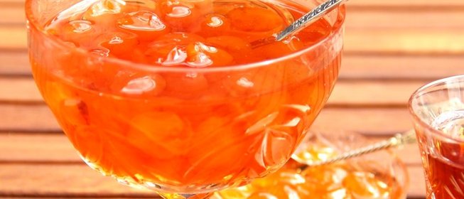 Варенье из белой черешни