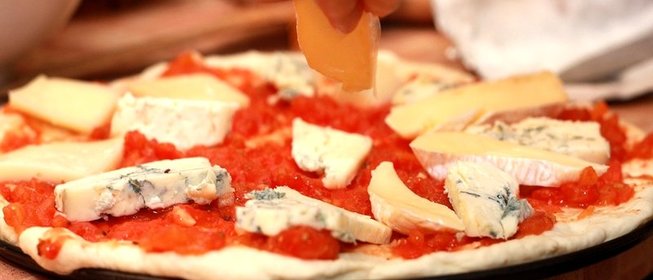 Пицца с сыром Дор блю