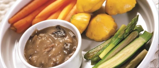 Грибной соус к овощам и мясу