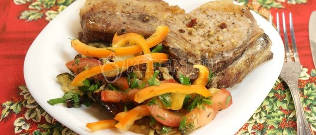 Запеканка с картофелем и опятами