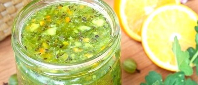 Варенье из крыжовника без сахара