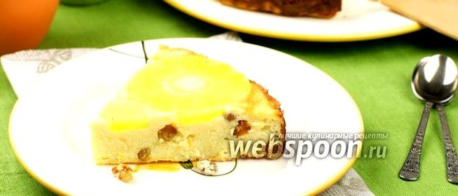Творожная запеканка с ананасами