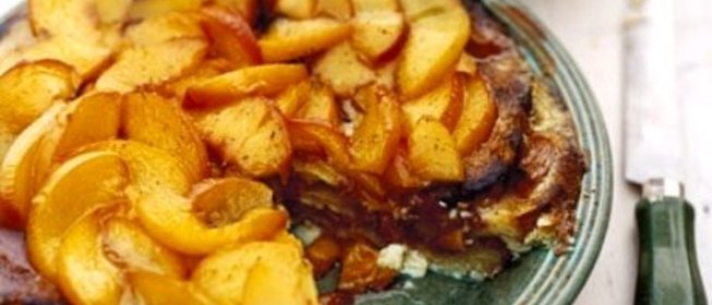 Творожно-фруктовая запеканка с апельсиновой цедрой