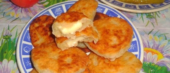 Оладьи с плавлеными сырками