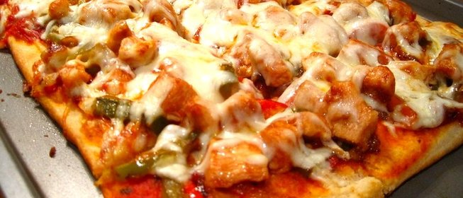 Пицца в домашних условиях с курицей