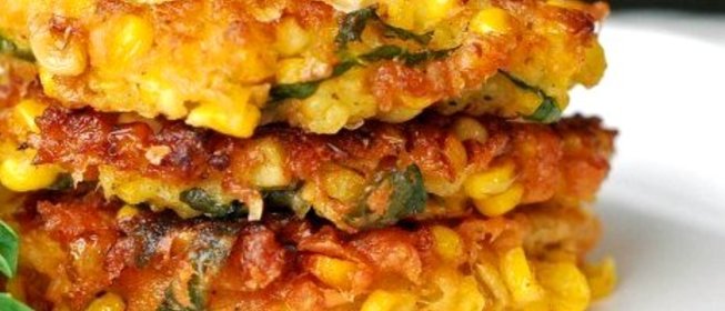 Оладьи из кукурузы