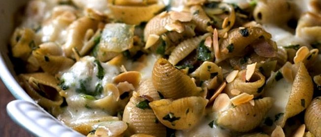 Макаронная запеканка с телячьими языками