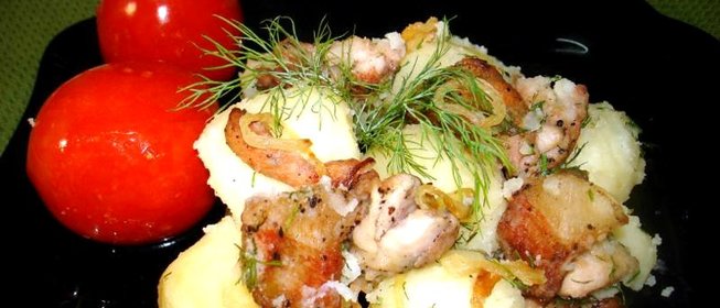 Картошка с поджаркой