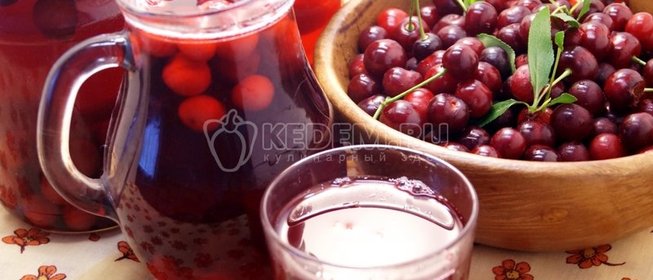 Компот из вишни