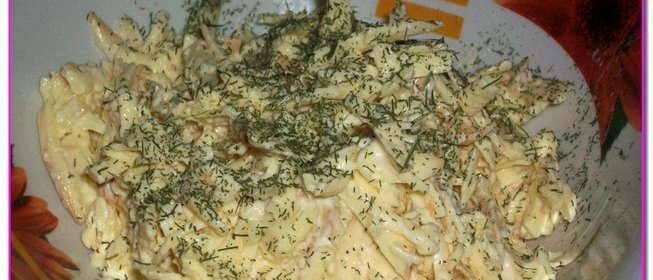 Сыр с чесноком