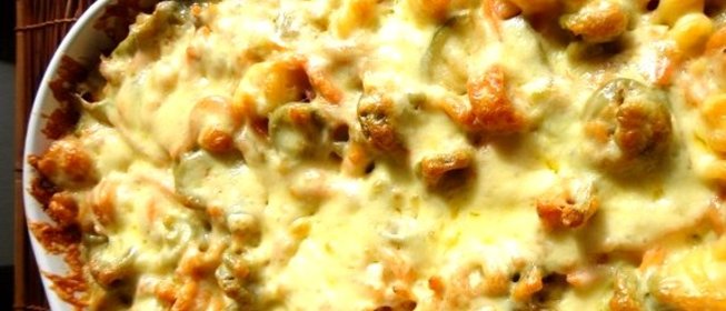 Запеканка из вермишели в духовке