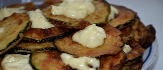 Кабачки жареные