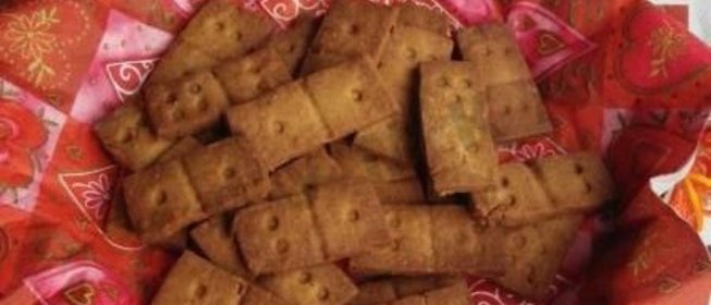 Карамельное песочное печенье