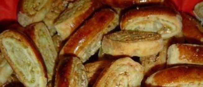 Печенье Рулетики