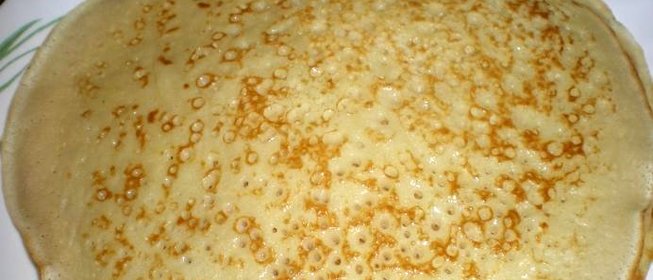 Блины тонкие