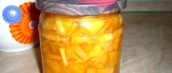 Персиковое варенье с желфиксом