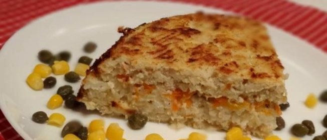 Рыбная запеканка