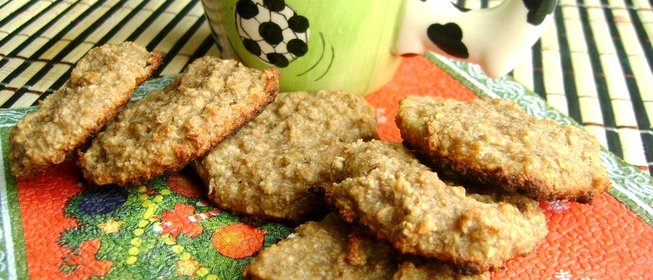 Овсяно-банановое печенье