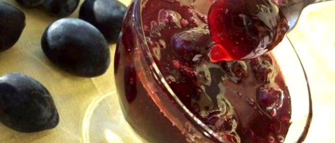 Сливовое варенье на скорую руку