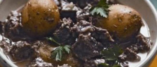 Рагу из баранины с картофелем