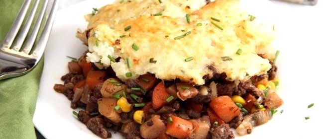 Запеканка из цветной капусты и картофеля