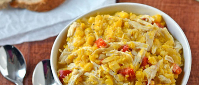 Кукурузная похлебка с курочкой