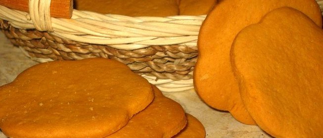 Постное печенье на томатном соке