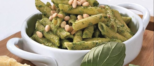 Пенне с соусом песто