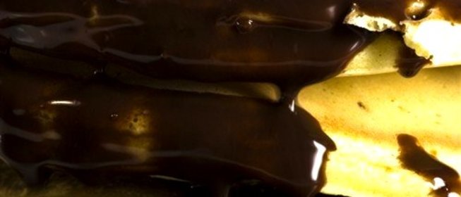 Сырники с шоколадной помадкой