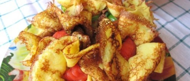 Блины В цвету