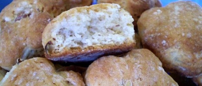 Ореховое печенье на молоке