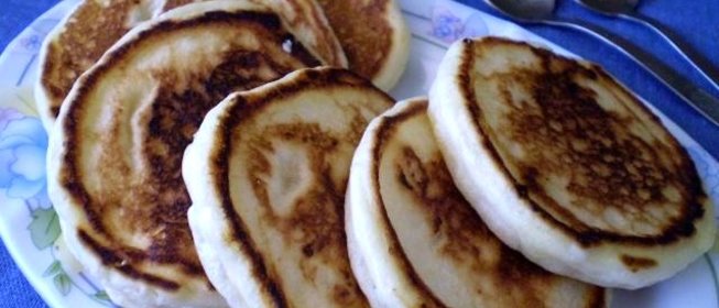 Оладьи с творогом на самоквасе