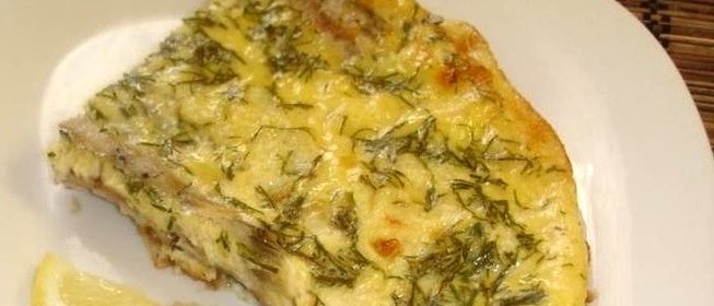 Омлет рыбный