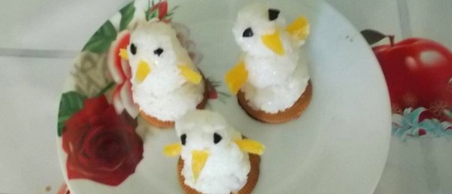 Закуска Снеговики