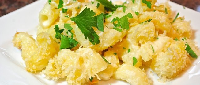 Запеканка из макарон с сыром