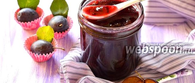 Джем из слив на зиму