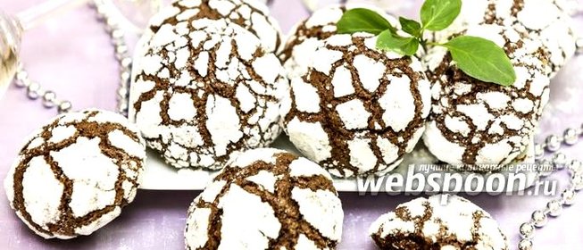 Шоколадное печенье с мятой