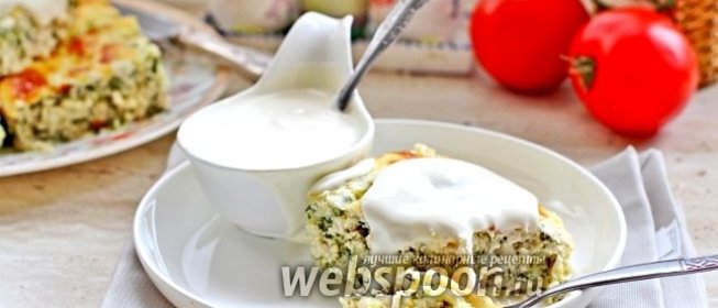 Запеканка из кабачков и курицы