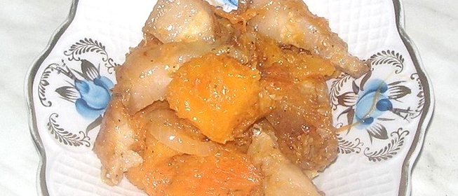 Тыква с салом по Венгерски