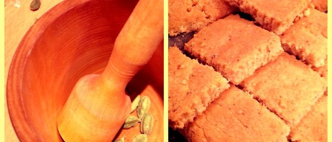 Индийское песочное печенье «Элайче Гаджа»