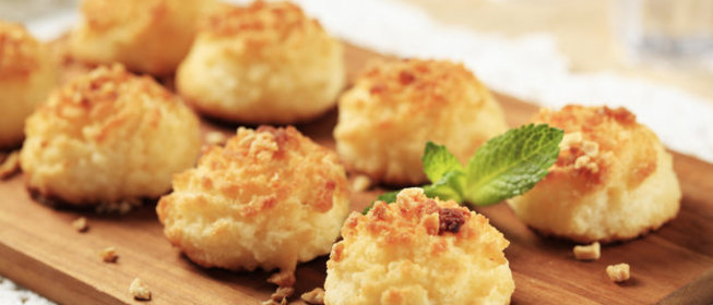 Кокосовое печенье