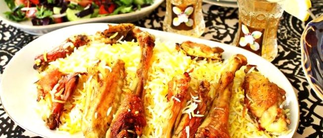 Плов с курицей по-азербайджански