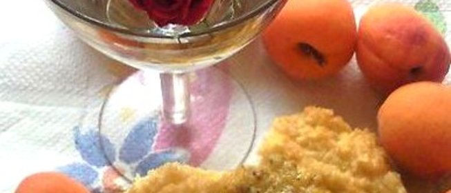 Кокосовое печенье с апельсиновой начинкой