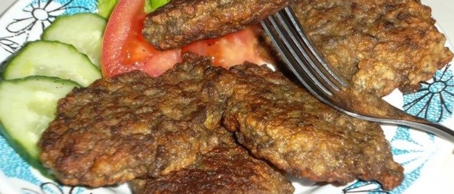 Печеночные оладьи