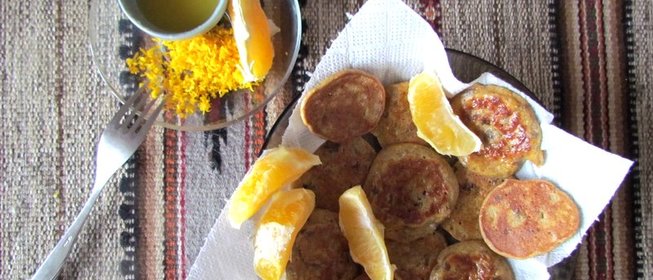 Апельсиновые оладьи