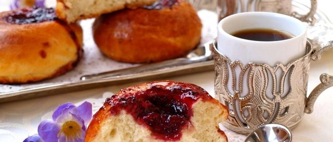 Ватрушки с джемом