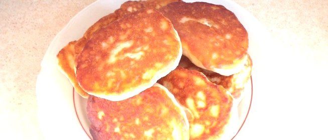 Дрожжевые оладьи