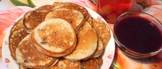 Йогуртовые оладьи