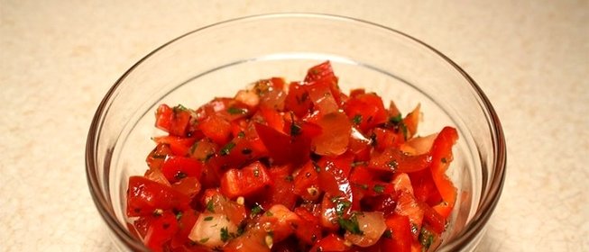 Овощная сальса