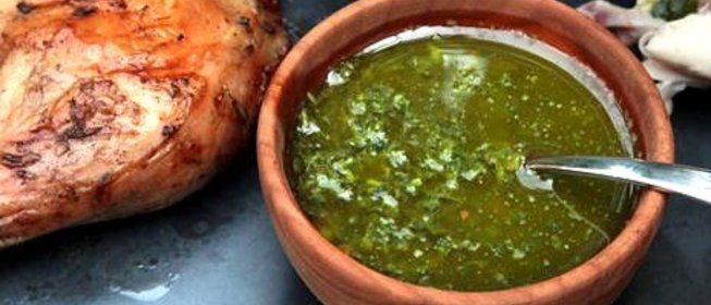 Аргентинский соус чимичурри (chimichurri)